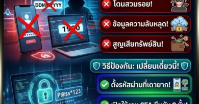 ใครยังใช้วันเดือนปีเกิด” เป็นรหัสผ่าน ต้องรีบเปลี่ยนด่วน!